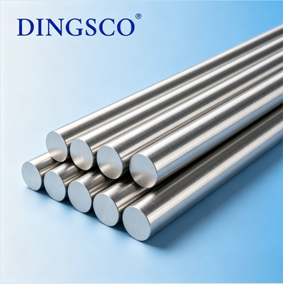 Nickel 200 Round Bar 99.6% Pure Nickel Alloy Forging Bar with Superior Caustic Corrosion Resistance and Ferromagnetic Properties