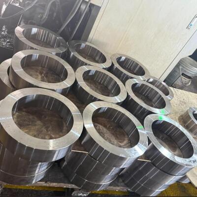 Monel 400 UNS N04400 Nickel Alloy Seamless Forged Ring Corrosion Resistant for Marine Chemical Equipment