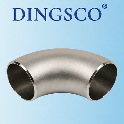 Industrial WP316L Austenitic Stainless Steel 90° Elbow Complying with ASME B16.9 Dimensions for Pressure Piping, Refinery and Natural Gas Projects