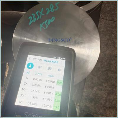 Forja Monel K500 com formas personalizadas e tratamento térmico para desempenho superior